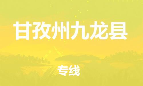 石家庄到甘孜州九龙县物流专线-快速安全的石家庄到甘孜州九龙县货运公司 石家庄到甘孜州九龙县物流专线-快速安全的石家庄到甘孜州九龙县货运公司